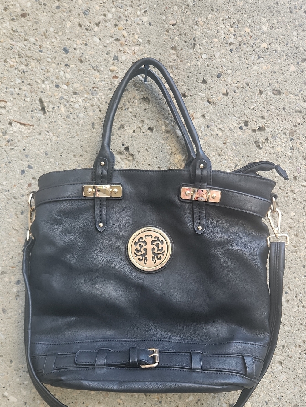 Tory Burch Black Tote Bag
